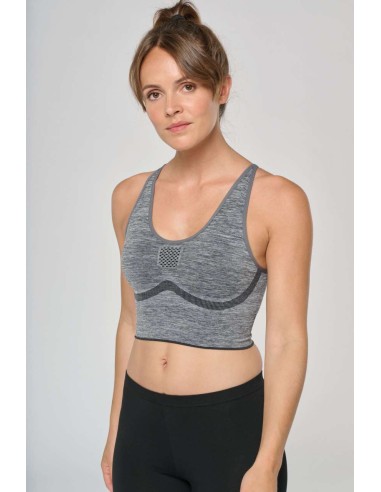 P-PA031-LADIES' SEAMLESS ADJUSTABLE SPORTS BRA